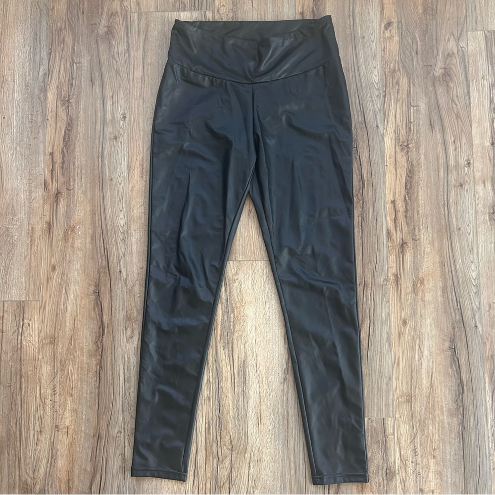 Primark Faux Leather Leggings size Small